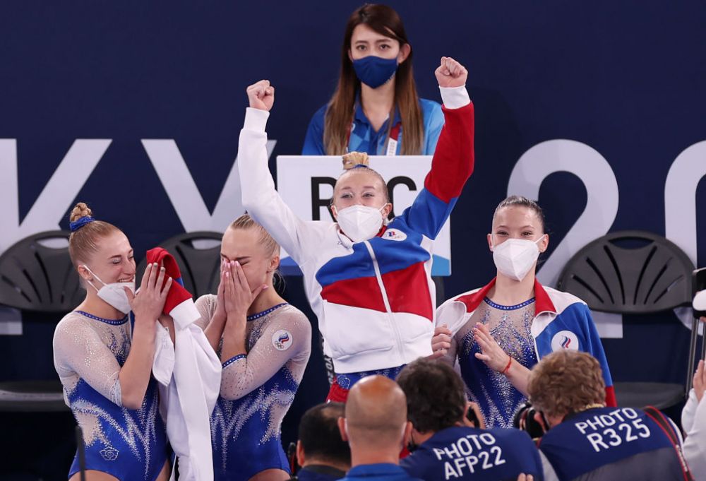 Fără Simone Biles, SUA ratează al treilea titlu olimpic consecutiv la echipe. Rusia (Team ROC), noua stea a gimnasticii_14