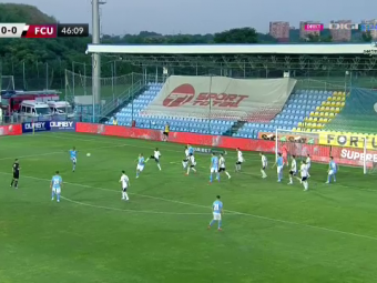 
	FC Voluntari - FCU Craiova 2-1 |&nbsp;Oltenii pierd o partidă decisă după 3 faze fixe
