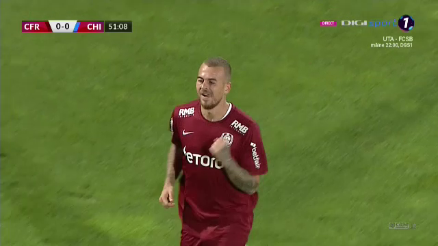 CFR Cluj - Chindia Târgovişte 1-0 | Formația pregătită de Șumudică, parcus perfect în Liga 1_2