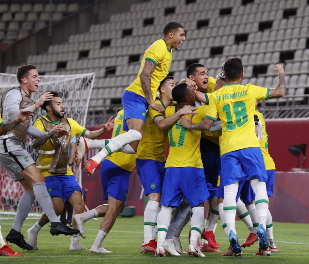 Spania - Brazilia, finala Jocurilor Olimpice! Parcursul celor două puteri și ce record impresionant are Dani Alves_6