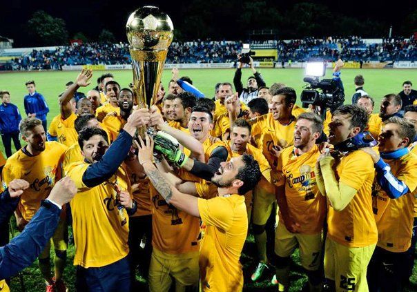 FCSB campioana liga 1 Cupa Ligii Cupa Romaniei sezon 2014-2015