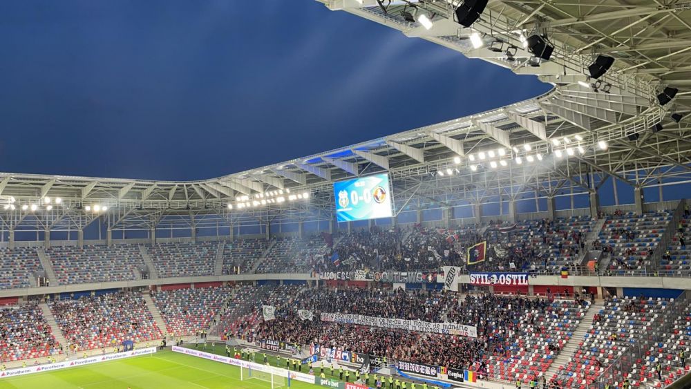 GALERIE FOTO | Ultrașii lui CSA Steaua au făcut spectacol în peluză, chiar dacă au fost puțini la stadion! Câți fani au fost la meci _6