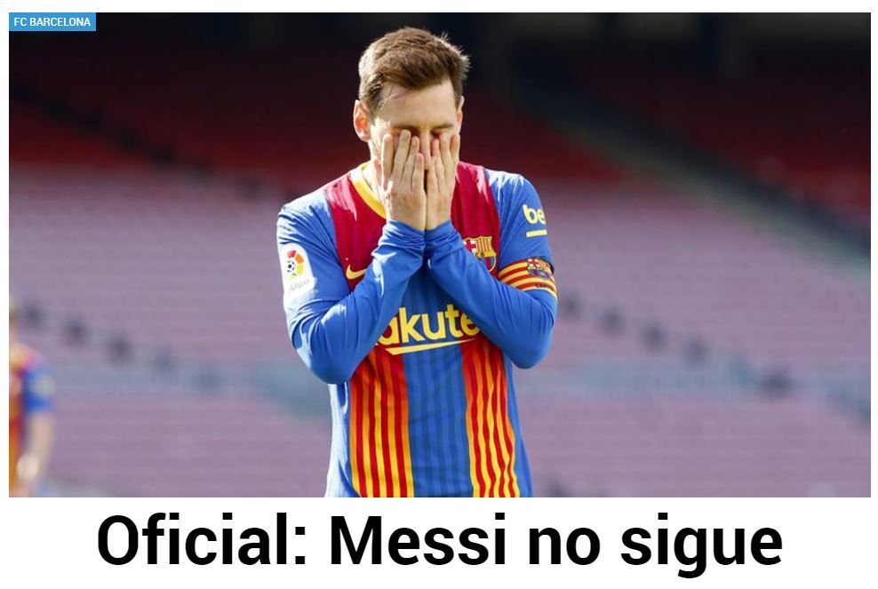 Ce scrie presa internațională după ce Barcelona a anunțat despărțirea de Lionel Messi_3