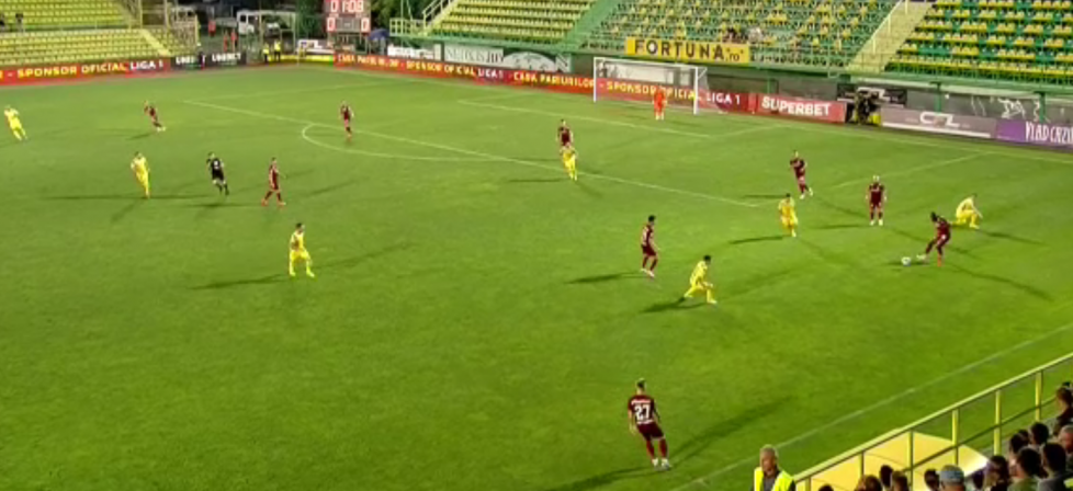 CS Mioveni - CFR Cluj 0-1 | Șumudică obține 4 victorii în Liga 1 și o duce pe CFR pe primul loc _3