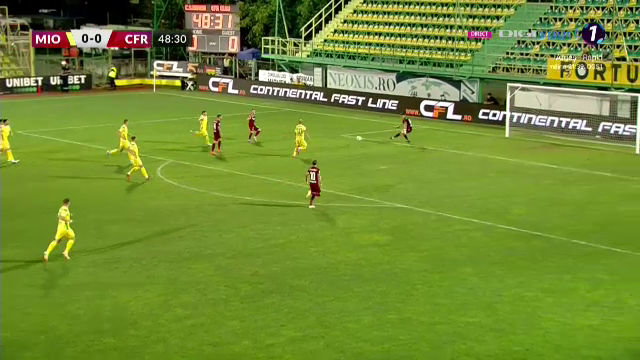 CS Mioveni - CFR Cluj 0-1 | Șumudică obține 4 victorii în Liga 1 și o duce pe CFR pe primul loc _11