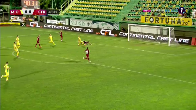 CS Mioveni - CFR Cluj 0-1 | Șumudică obține 4 victorii în Liga 1 și o duce pe CFR pe primul loc _12