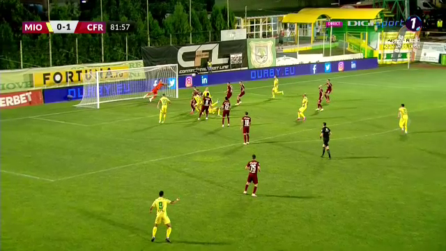 CS Mioveni - CFR Cluj 0-1 | Șumudică obține 4 victorii în Liga 1 și o duce pe CFR pe primul loc _17