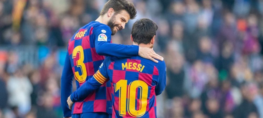 Leo Messi Ansu Fati Barcelona Sergio Busquets