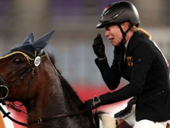 
	Imagini incredibile la Jocurile Olimpice! Principala favorită la aur a terminat pe ultimul loc din cauza calului!&nbsp;
