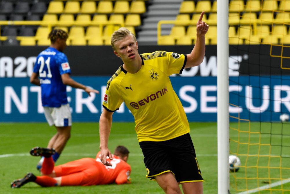 Alt sezon, acelasi Haaland! 'Mașina de goluri' a lui Dortmund, debut perfect în Cupa Germaniei! A înscris de trei ori_1