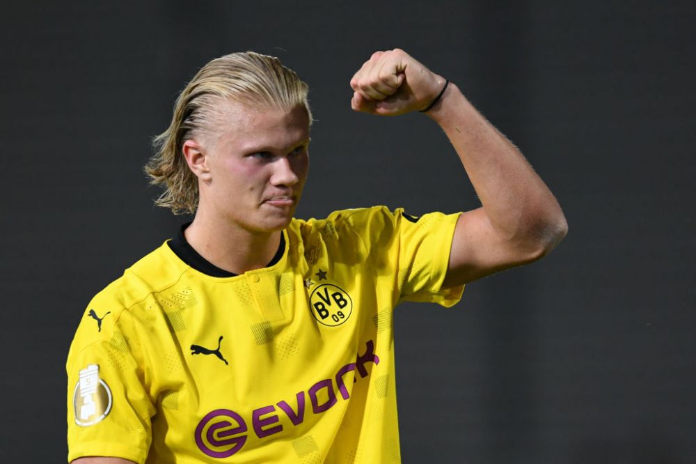 Alt sezon, acelasi Haaland! 'Mașina de goluri' a lui Dortmund, debut perfect în Cupa Germaniei! A înscris de trei ori_5