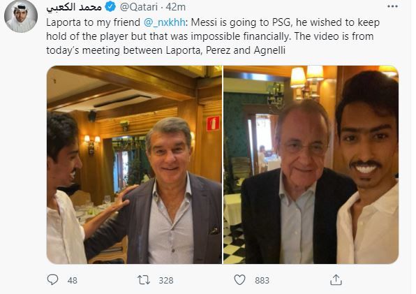 Noi dezvăluiri din Qatar! Laporta ar fi confirmat transferul lui Messi la PSG! Imagini de la întâlnirea cu Perez_8