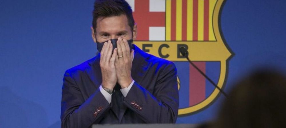 Lionel Messi Barcelona Mihai Stoica