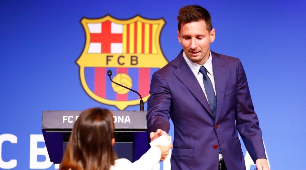 Antonela, mesaj cu subînțeles după despărțirea lui Messi de Barcelona?! Ce a zis și cum a apărut la conferință _7