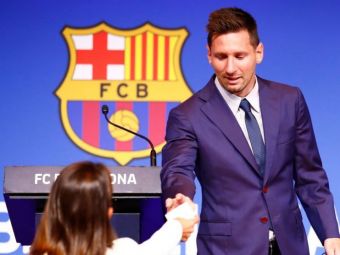 
	Antonela, mesaj cu subînțeles după despărțirea lui Messi de Barcelona?! Ce a zis și cum a apărut la conferință&nbsp;
