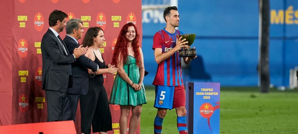 Barcelona Gerard Pique juventus Leo Messi Trofeul Joan Gamper