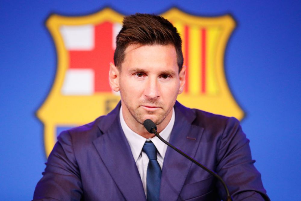 Imagini nevăzute de la conferința lui Messi! Cum a reacționat când s-a întâlnit cu președintele Laporta afară _6