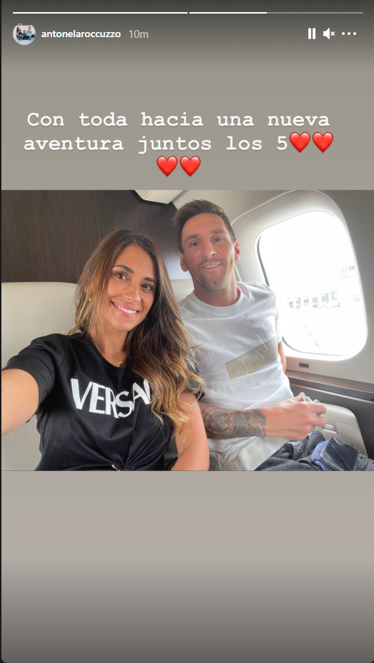 Mesaj emoționant înainte de a ajunge la Paris! Ce a postat soția lui Messi FOTO_1