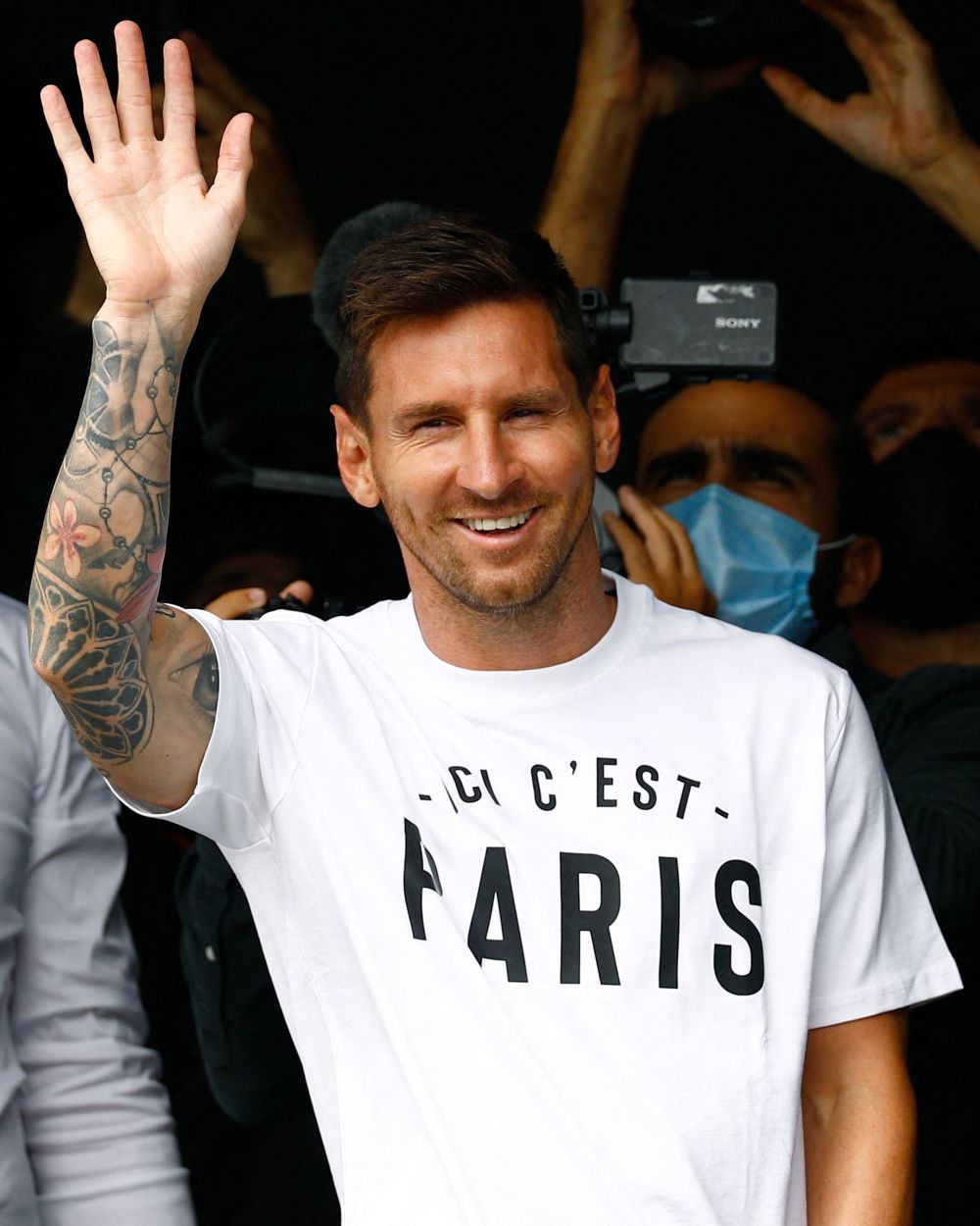 Messi, apariție surpriză pe Parc des Princes pentru a saluta fanii! Cum au reacționat _5