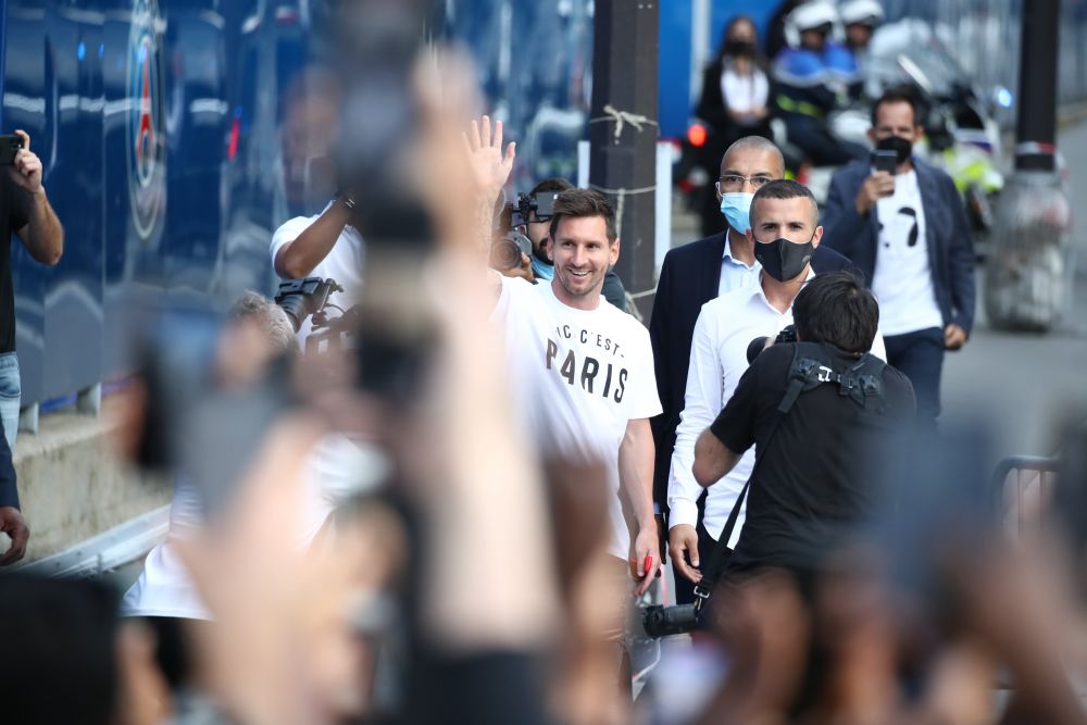 Messi, apariție surpriză pe Parc des Princes pentru a saluta fanii! Cum au reacționat _8