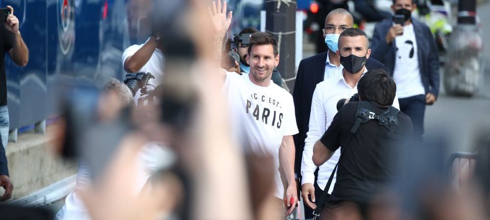 Leo Messi parc des princes Paris Saint-Germain