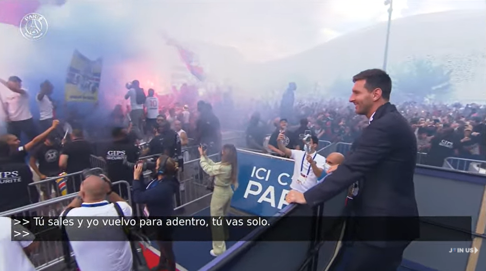 VIDEO Lionel Messi, prezentat oficial la PSG. Atmosferă incendiară la întâlnirea dintre fani și startul argentinian_32