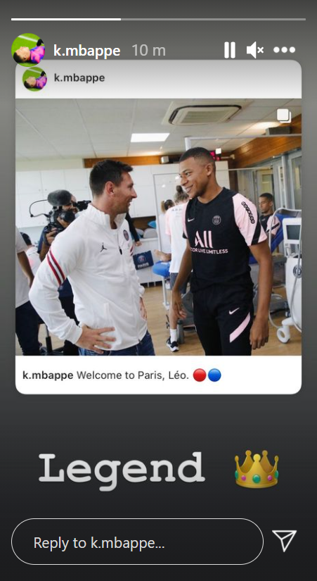 Prima reacție a lui Kylian Mbappe după venirea lui Messi la PSG. Gestul făcut de starul francez _8