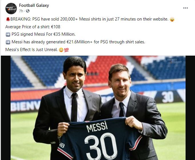 Efectul Messi este ireal: PSG, vânzări-record de zeci de milioane de euro de la transferul său! Cât au putut să încaseze_8