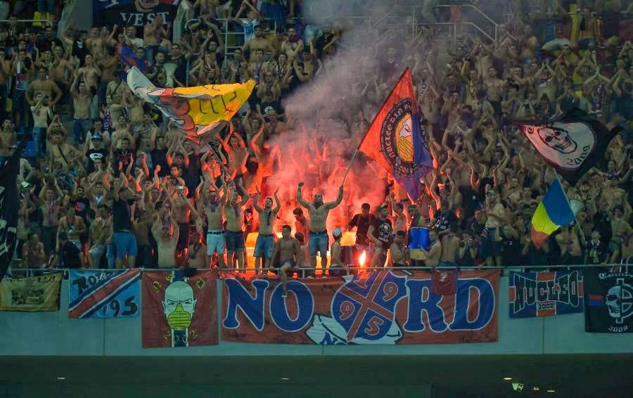 FOTO | S-au încins spiritele în ziua derbiului dintre Rapid și FCSB! Suporterii „roș-albaștri”, mesaj incitator_6