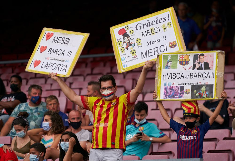 VIDEO Momente impresionante pe Camp Nou la primul meci fără Messi. Fanii i-au scandat numele minute în șir_5