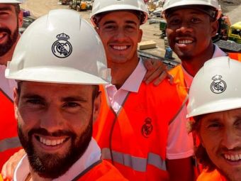 
	FOTO | &quot;Stadium selfie!&quot; Inspecție făcută de &quot;galacticii&quot; lui Real Madrid pe Santiago Bernabeu. Ce buget are proiectul
