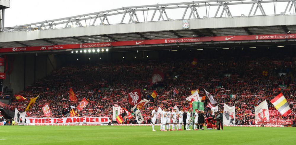 VIDEO | „You'll Never Walk Alone” a răsunat din nou pe stadion! Imagini spectaculoase de pe Anfield_5