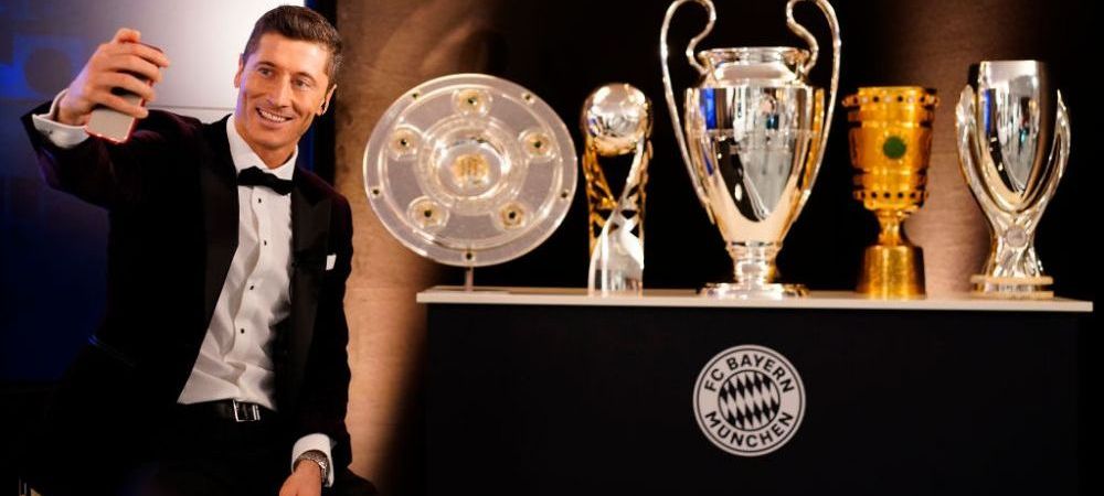 Robert Lewandowski Bayern Munchen PSG