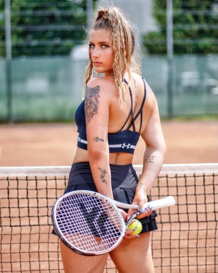Tatuajele, pasiunea „rebelei sexy” din tenisul românesc! Încă unul cu care a atras toate privirile! Imagini incendiare _20