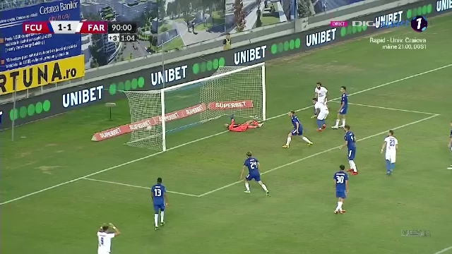  FCU Craiova - Farul Constanța 1-1 | Adrian Petre îl salvează pe Hagi și obține un punct pentru Farul _19
