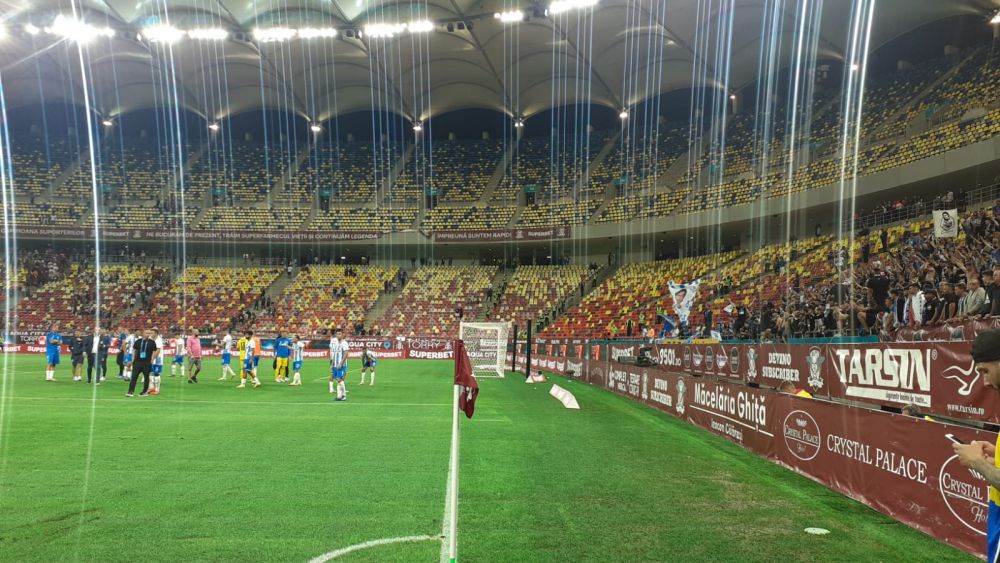 VIDEO | Scene incredibile la finalul meciului Rapid - Univ. Craiova! Oltenii nu au fost lăsați să iasă de pe teren_2