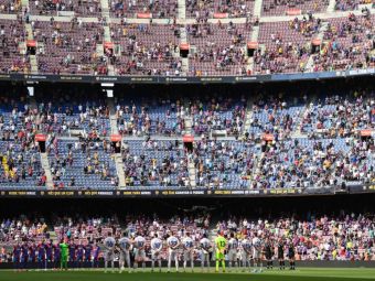 &bdquo;M**e PSG!&rdquo; Fanii Barcelonei nu i-au mai strigat numele lui Messi pe Camp Nou! Ce s-a auzit în minutul 10&nbsp;