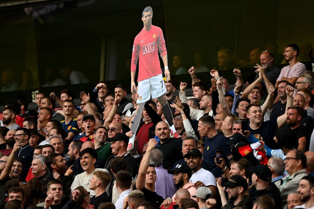 Cristiano Ronaldo, "prezent" pe Old Trafford la primul meci după transfer. Gestul impresionat făcut de fani FOTO_3