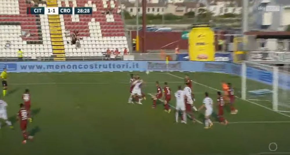 Ionuț Nedelcearu, gol pentru Crotone în etapa a doua din serie B. Românul a bifat prima reușită din acest sezon _5