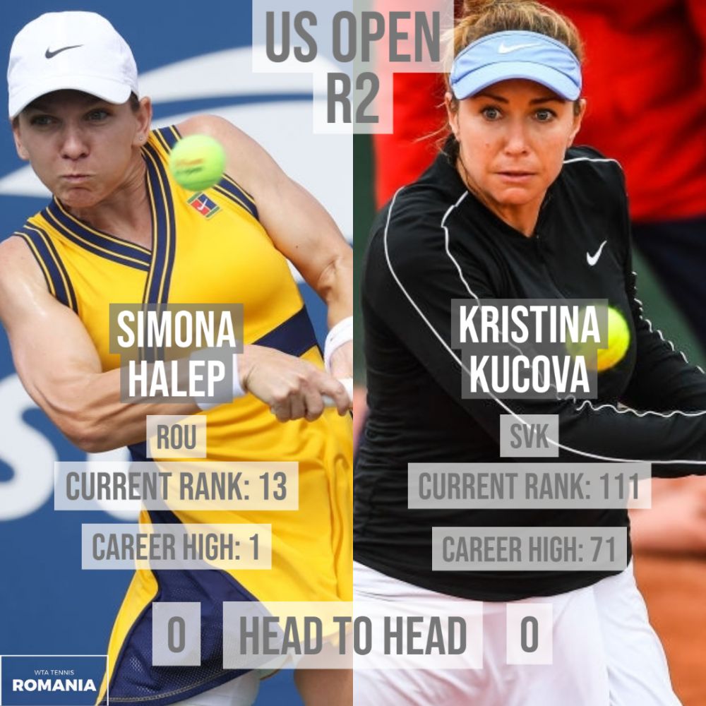 Halep - Kucova 6-3, 6-1: Simona Halep s-a calificat în turul 3 la US Open pentru prima oară din 2016 încoace: următoarea adversară_2
