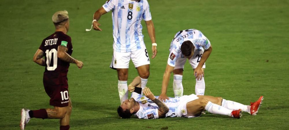 Lionel Messi Argentina preliminarii CM 2022 Venezuela