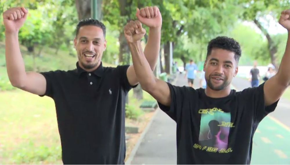 VIDEO EXCLUSIV | Marocanii Rapidului, impresionați de galeria giuleștenilor: „Bagă frica în adversari!”_1