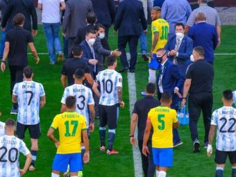 
	Motivul neașteptat pentru care autoritățile nu au suspendat meciul Brazilia - Argentina înainte ca acesta să înceapă

