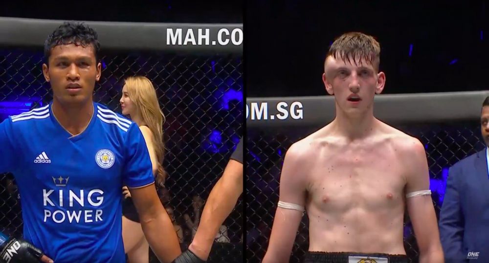 Imagini extrem de dure din MMA! Un luptător s-a ales cu un hematom uriaș în timpul luptei _1