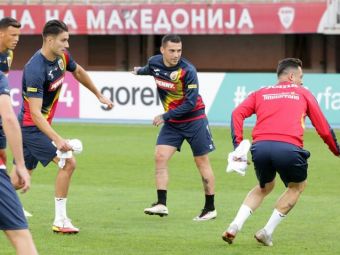 
	FOTO | &bdquo;Tricolorii&rdquo; au efectuat antrenamentul oficial pe stadionul din Skopje
