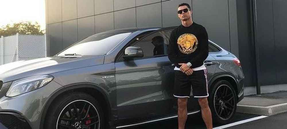 Cristiano Ronaldo antrenament colectie de masini Manchester United masini de lux