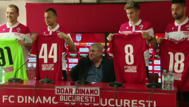 
	Patru pentru Dario! Dinamo și-a prezentat noile achiziții&nbsp;
