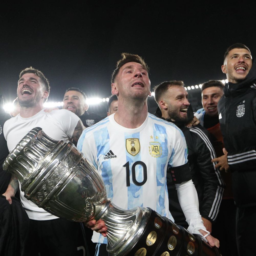 Sunt imaginile momentului! Messi, în lacrimi la primul meci de pe teren propriu după finala Copa America_12