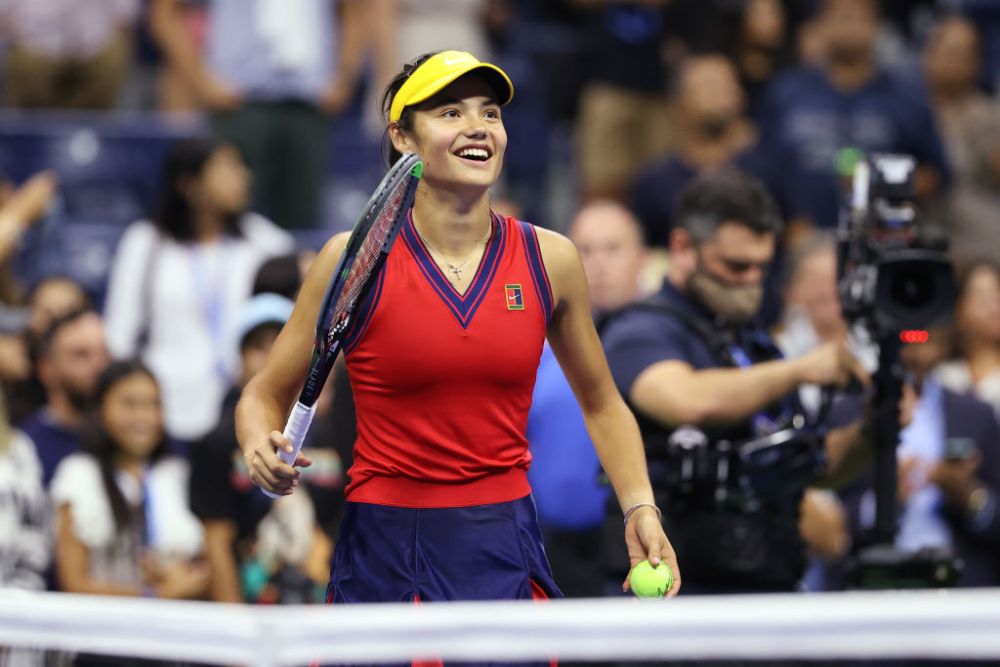 Emma Răducanu, record mondial reușit în premieră: e prima jucătoare venită din calificări care ajunge în finala unui Grand Slam _11