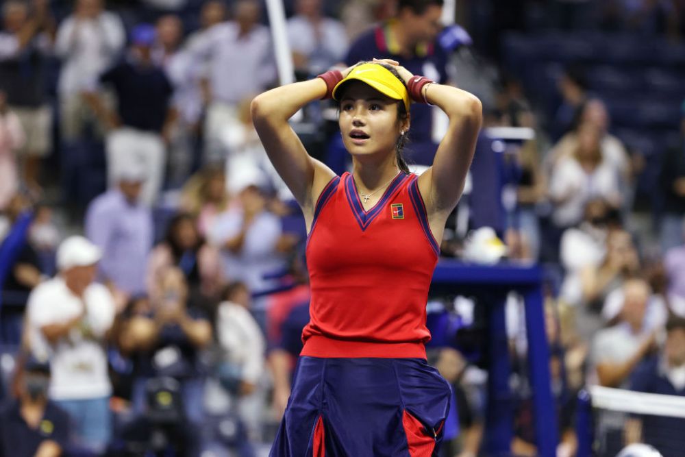 Emma Răducanu, record mondial reușit în premieră: e prima jucătoare venită din calificări care ajunge în finala unui Grand Slam _12